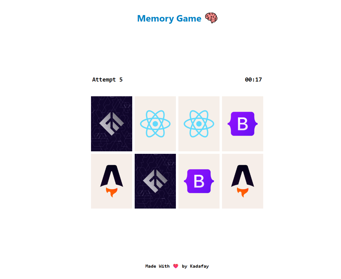 Memory Game - 1